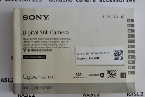 Instruction manual camera user - manual,
