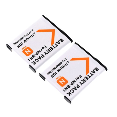 Bn1 battery for sony - 2x,