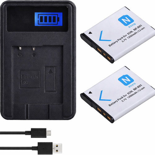 Battery charger for sony - &,